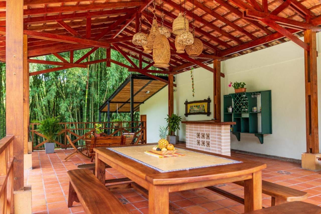 Agradable Cabana Cafetera Con Jacuzzi A 12 Min Del Centro De Pereira Buitenkant foto